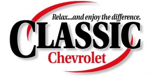 classic logo white